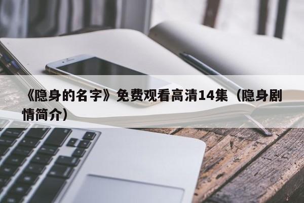 《隐身的名字》免费观看高清14集(隐身剧情简介)