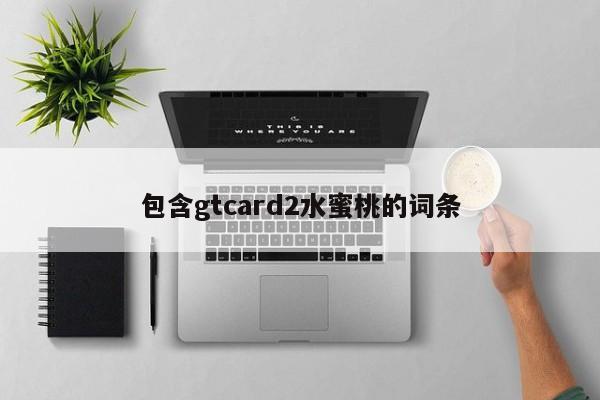 包含gtcard2水蜜桃的词条