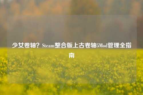 少女卷轴？Steam整合版上古卷轴5Mod管理全指南