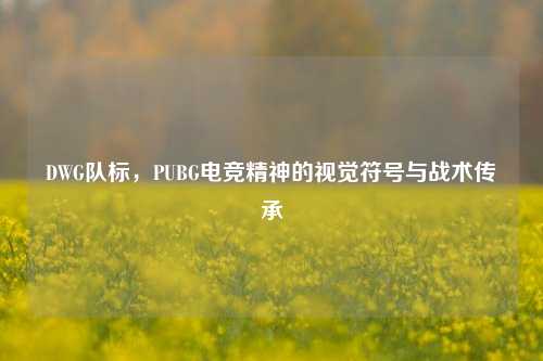 DWG队标，PUBG电竞精神的视觉符号与战术传承