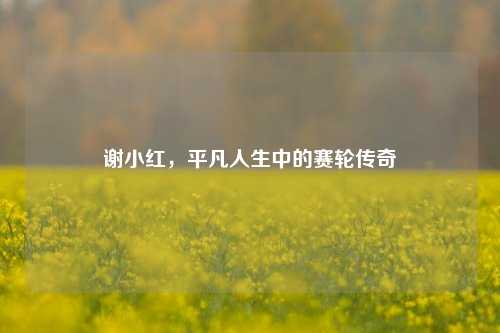 谢小红，平凡人生中的赛轮传奇