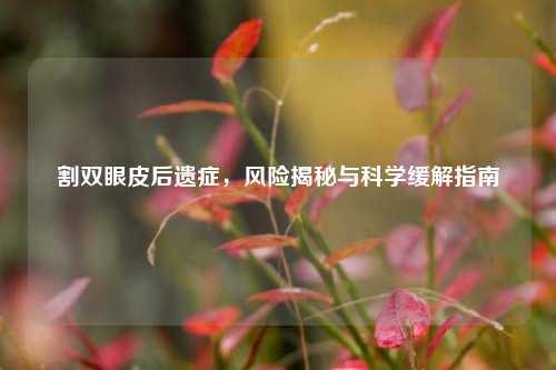 割双眼皮后遗症，风险揭秘与科学缓解指南