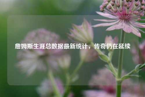 詹姆斯生涯总数据最新统计，传奇仍在延续