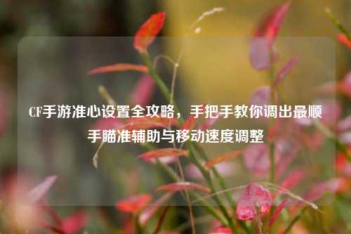 CF手游准心设置全攻略，手把手教你调出最顺手瞄准辅助与移动速度调整