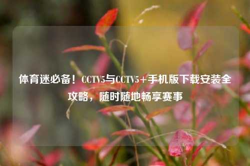 体育迷必备!CCTV5与CCTV5+手机版下载安装全攻略,随时随地畅享赛事