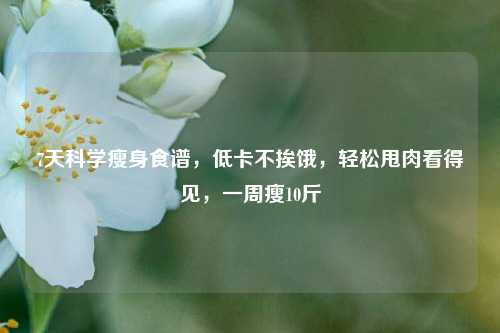 7天科学瘦身食谱,低卡不挨饿,轻松甩肉看得见,一周瘦10斤