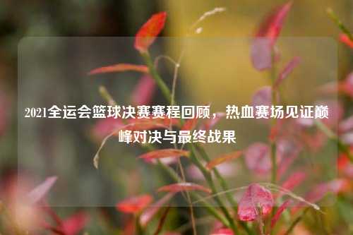 2021全运会篮球决赛赛程回顾，热血赛场见证巅峰对决与最终战果