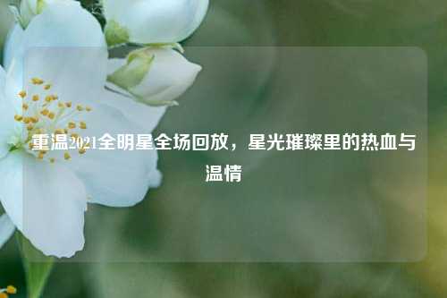 重温2021全明星全场回放，星光璀璨里的热血与温情