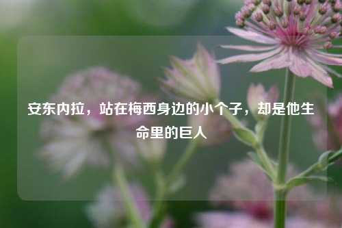 安东内拉,站在梅西身边的小个子,却是他生命里的巨人