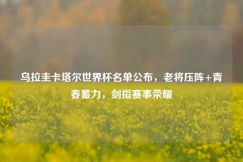 乌拉圭卡塔尔世界杯名单公布，老将压阵+青春蓄力，剑指赛事荣耀