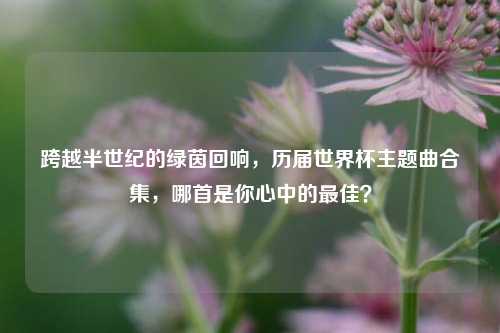 跨越半世纪的绿茵回响,历届世界杯主题曲合集,哪首是你心中的更佳?